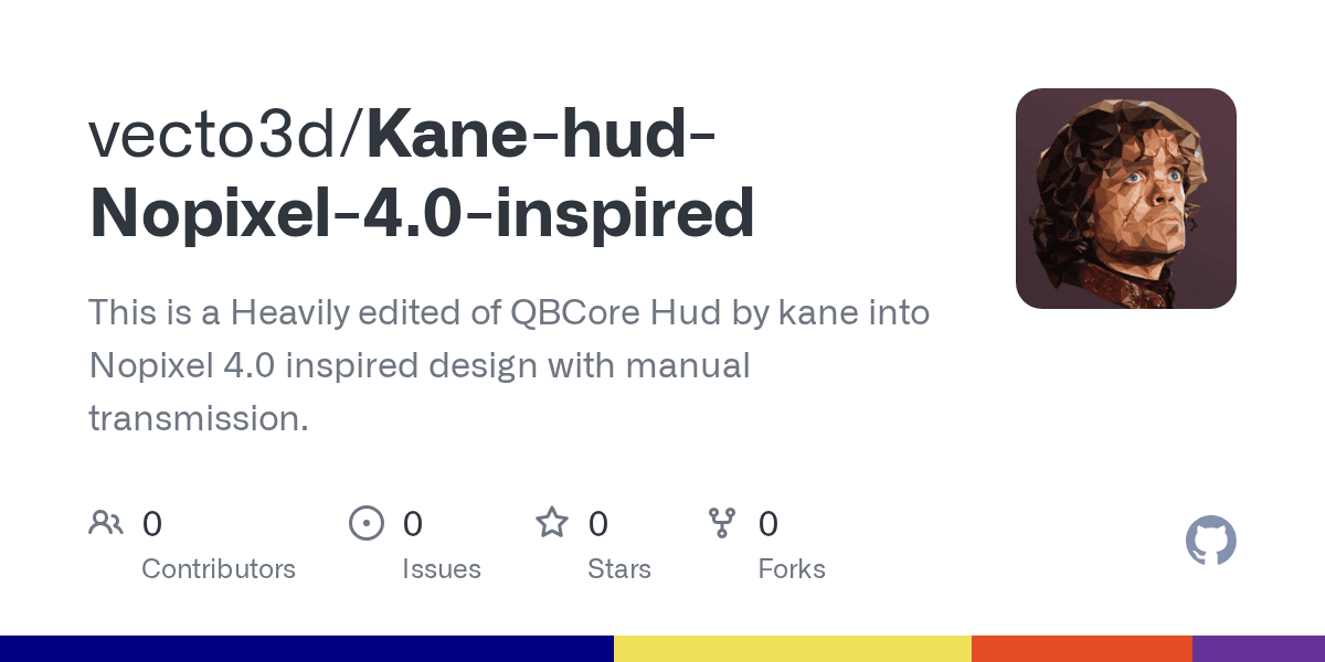 Kane HUD — NoPixel 4.0 Inspired