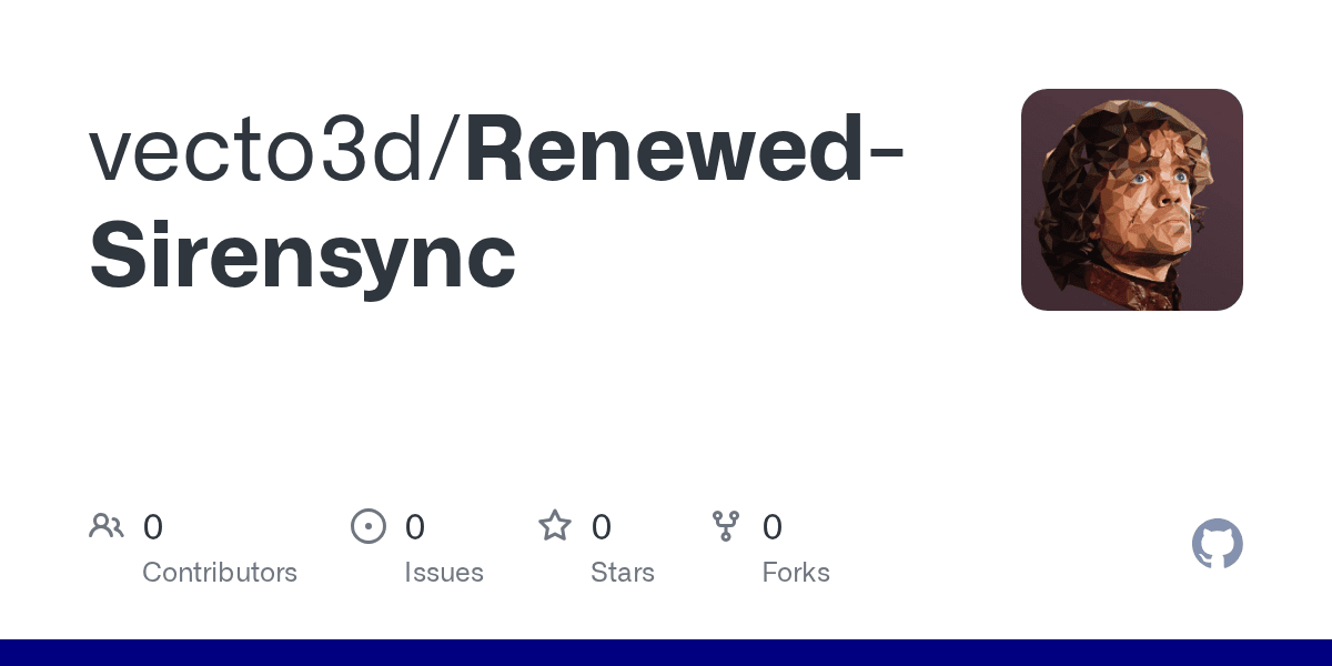 Renewed Sirensync
